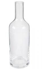 Glasvase/Glasflasche, gerade, schlicht, ohne Deckel