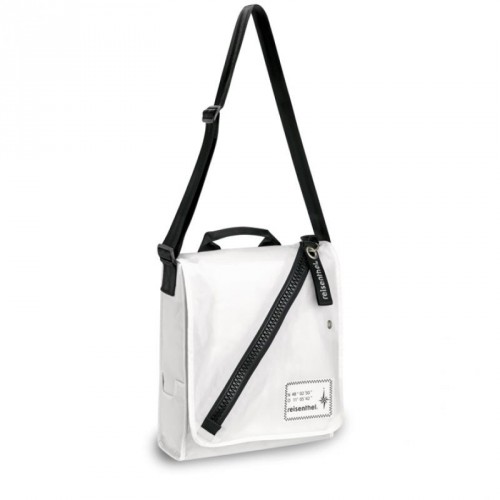 Computertasche "Reisenthel", Polyester, weiss, Schultergurt