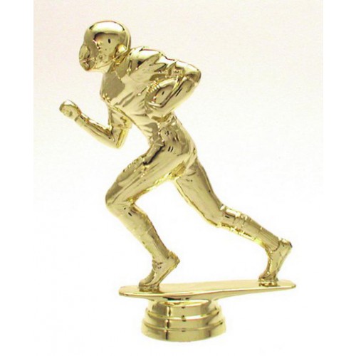 Schraubfix-Figur, American Football, goldfarben, Kunststoff