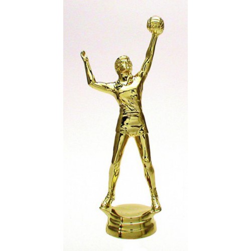 Schraubfix-Figur, Volleyball Herren, goldfarben, Kunststoff