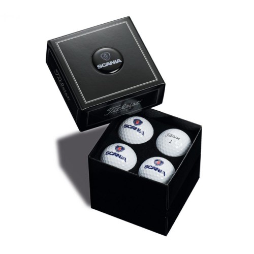 Titleist Doming Label 4-Ball-Box inkl. Druck